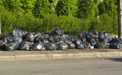 Hazardous waste being safely disposed of in Shepherds Bush